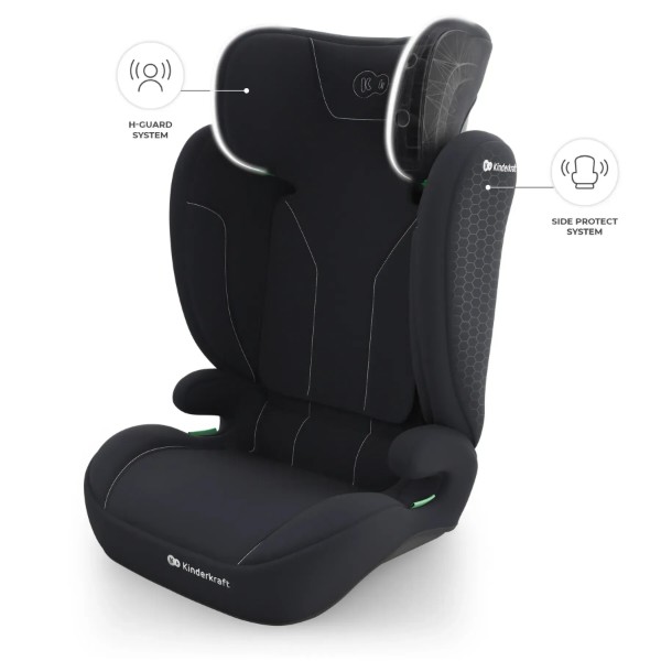 Фото - Автокресло Kinderkraft i-Spark 2 Plus i-Size Black (KCISPA02BLKPL00)